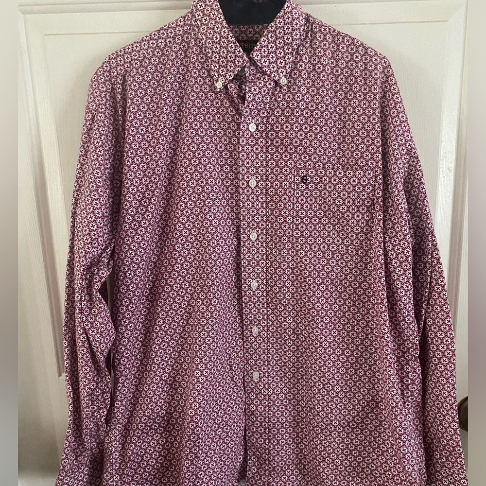 Stetson Men's Patterned Button-Up Shirt